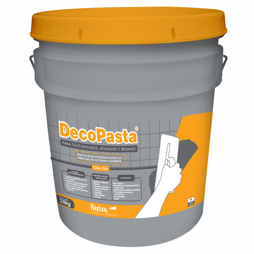 DECOPASTA GRIS EMRPESA REFLEX SHOWCASE CASALCO